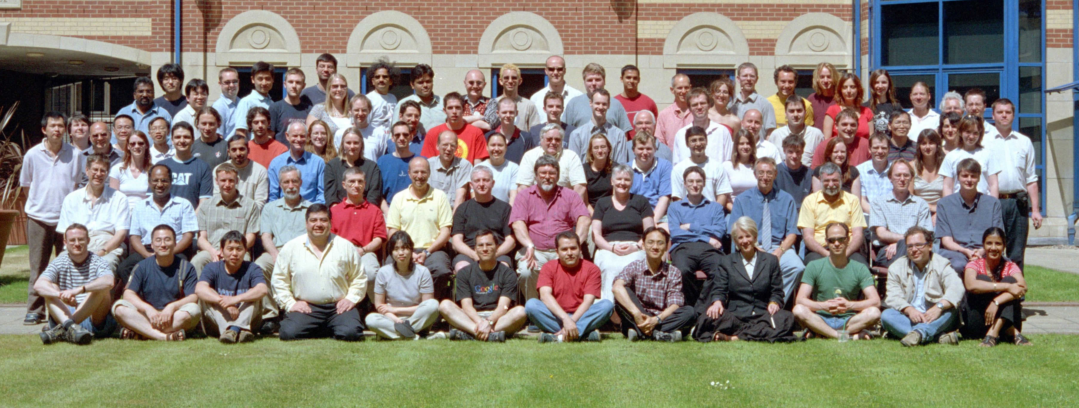 A Group Photograph of the Department taken on 22 June 2005